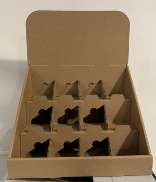 Retail Display - 12-pocket Cardboard Rack