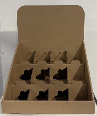 Retail Display - 12-pocket Cardboard Rack