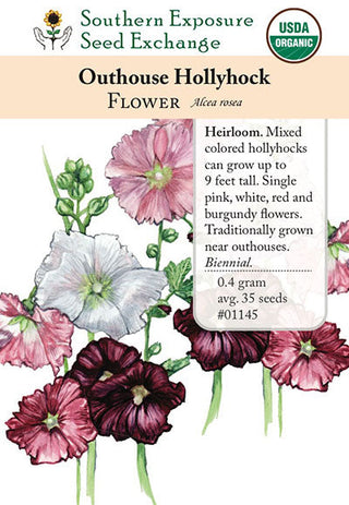 Organic Flower Seed Packet