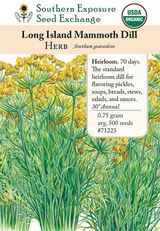 71223 - Dill, Long Island Mammoth