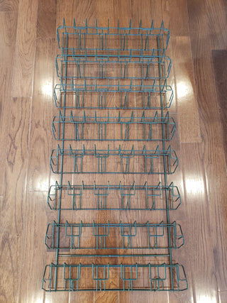 Retail Display - Wall-Mounted 40-pocket Wire Panel