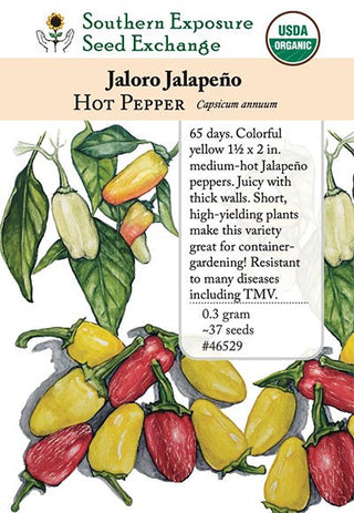 Hot Pepper Seed Packet