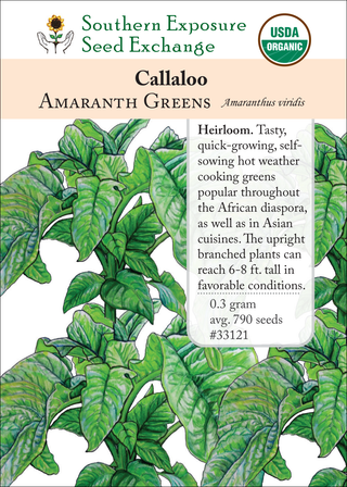 33121 - Callaloo Amaranth Greens