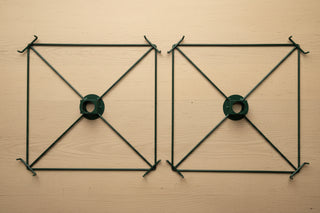 Pair of Wire Square Brackets