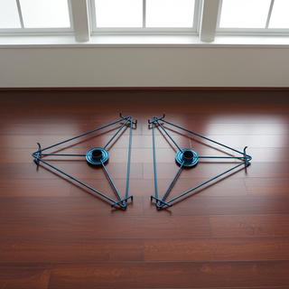 Pair of Wire Triangle Brackets