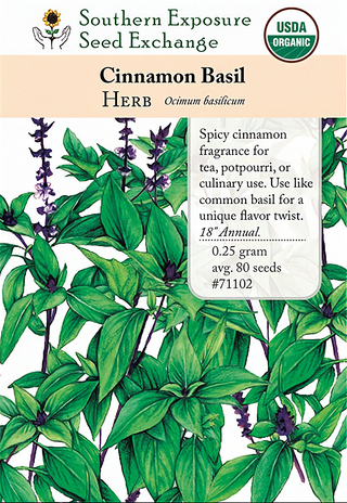 71102 - Basil, Cinnamon