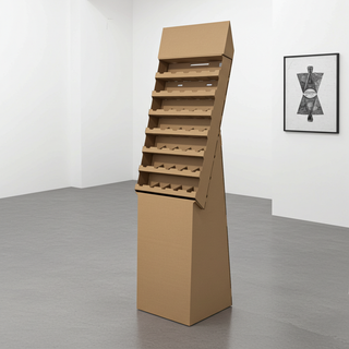 Retail Display - 30-pocket Cardboard Rack