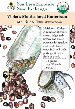 14301 - Violet's Multicolored Butterbeans