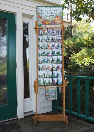 Regional Bestseller Collection! Fill Your Double-Sided Wooden Seed Rack